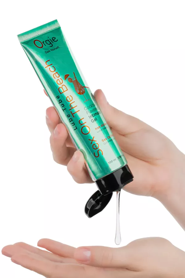 Intimate Gel Lube Tube Cocktail Sex On The Beach 100ml