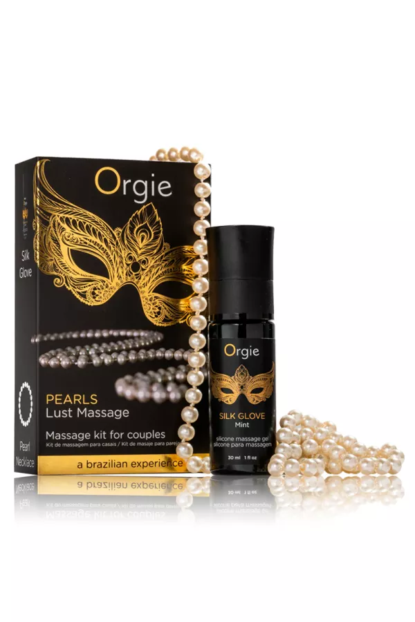 Gel de massage "Pearls Lust" - Orgie - Sexshop Tentations