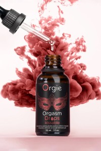 Gel per l'eccitazione del clitoride Orgasm Drops Kissable