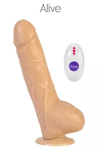 Realistic vibrator Marco + remote control