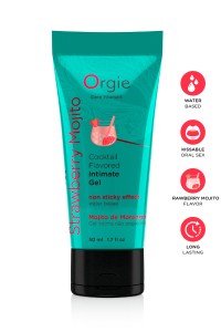 Gel intime Lube Tube Cocktail Fraise Mojito 50ml