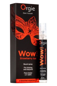 Spray buccal excitant Wow menthol fraise glaçé