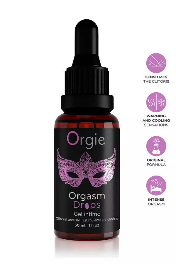 Gel per l'eccitazione del clitoride Orgasm Drops