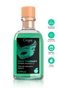 Sexy Therapy Apple Kissable Massageöl