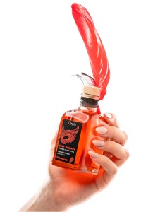 Clutching massage oil Sexy Therapy Strawberry