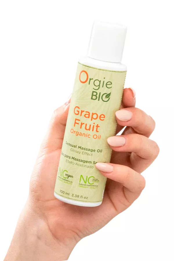 Bio massage oil in grapefruit