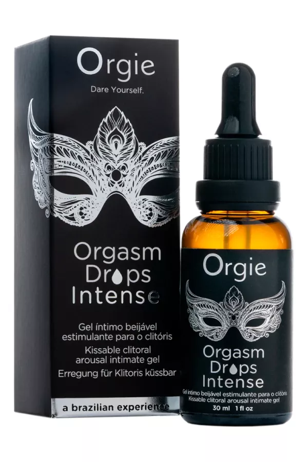 Gouttes d'excitation clitoridienne Orgasm Drops Intense 