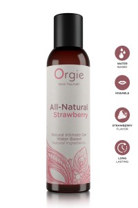 Gel intimo All Natural alla fragola 150ml