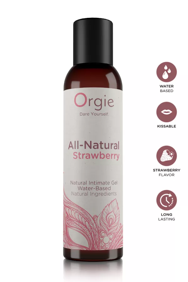 Natural intimate gel All Natural strawberry 150ml