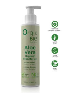 Gel intimo biologico a base acqua con Aloe Vera