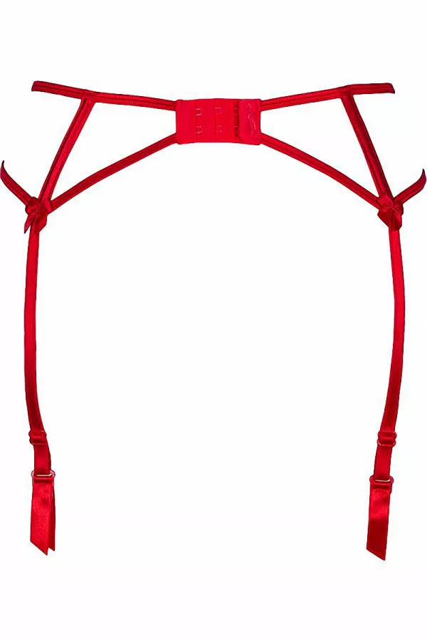 Porte-jarretelles rouge V-8862 - Axami