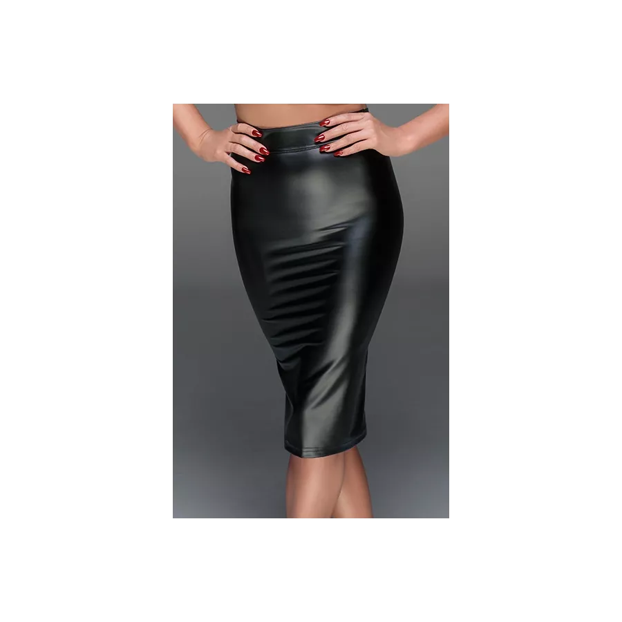 Skirt wetlook F152