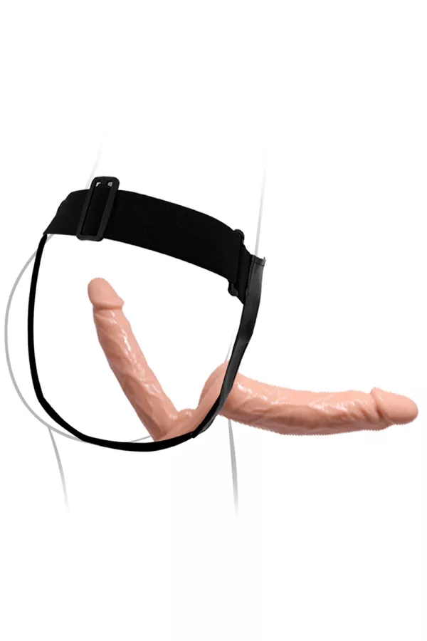 Double belt dildo