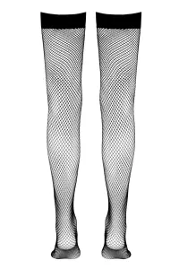 Black fishnet hold-ups