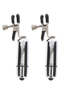 Vibrating nipple clamps