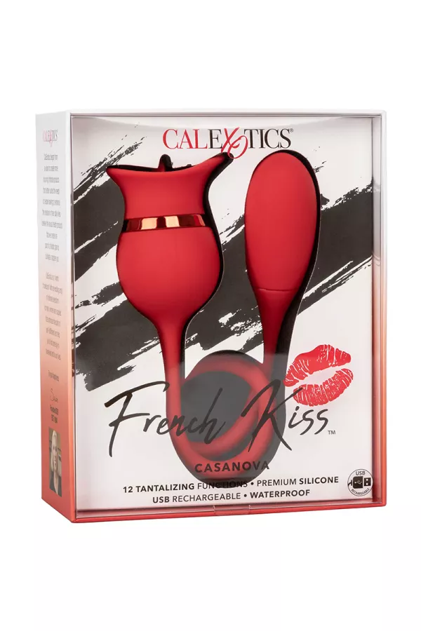 Doppio stimolatore French Kiss Casanova