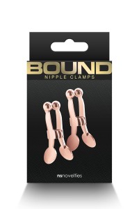 Pink gold Nipple clamp