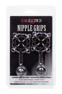 Weighted nipple clamps