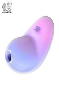 Stimulator Pixie Dust pulsed air and vibrations - pink and purple