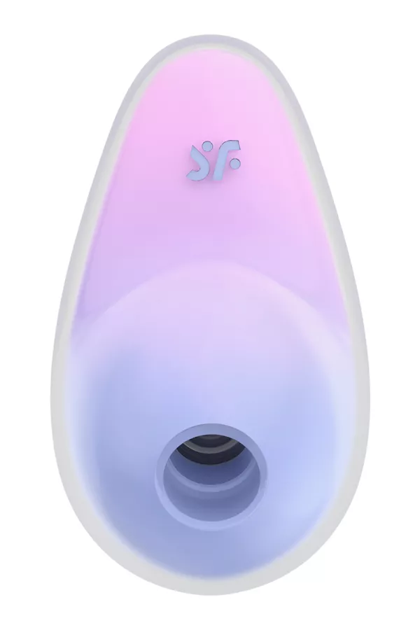 Stimulateur Pixie Dust air pulsé et vibrations - rose et violet