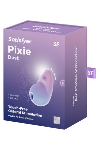 Stimulator Pixie Dust pulsed air and vibrations - pink and purple