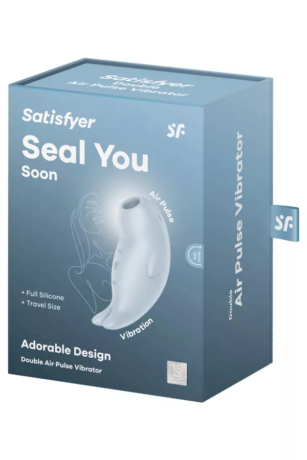 Contactless and vibrant stimulator Seal You Soon