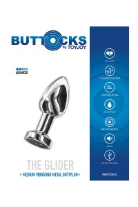 Metal vibrating plug The Glider M