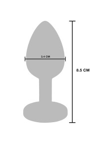 Metal vibrating plug The Glider M