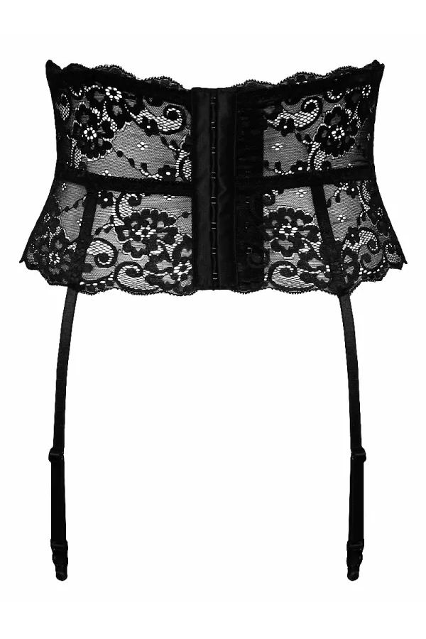 Ceinture porte-jarretelles noir - Cottelli Lingerie