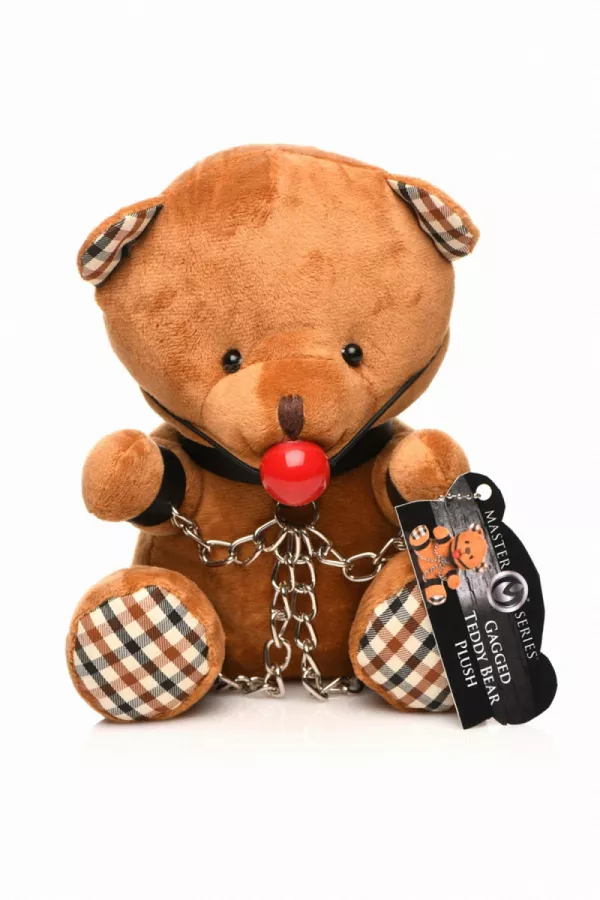 Teddy bears gagged