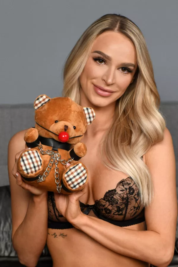 Teddy bears gagged