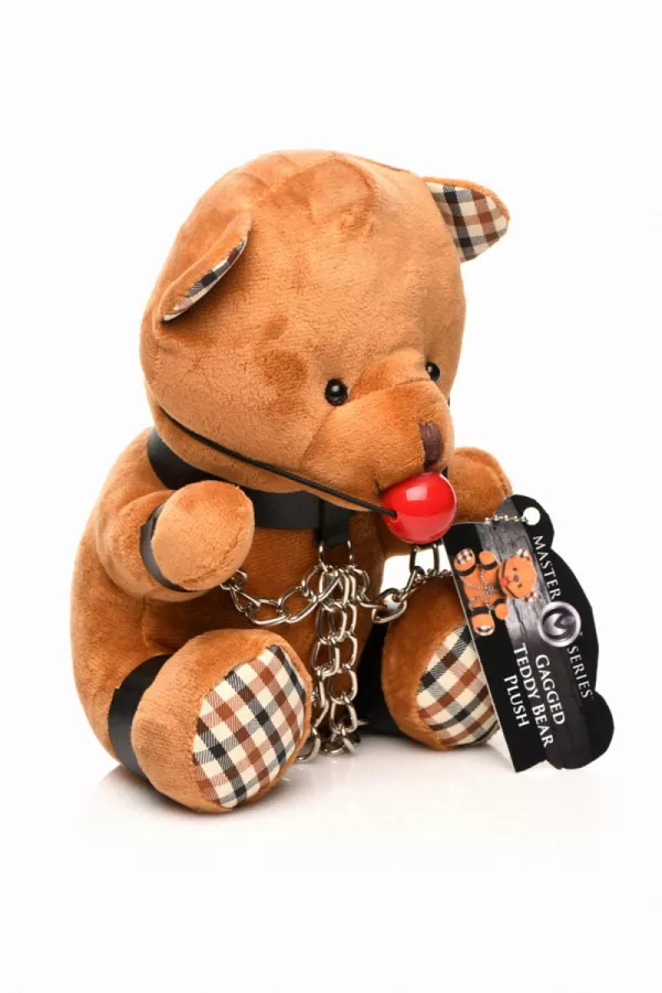 Teddy bears gagged