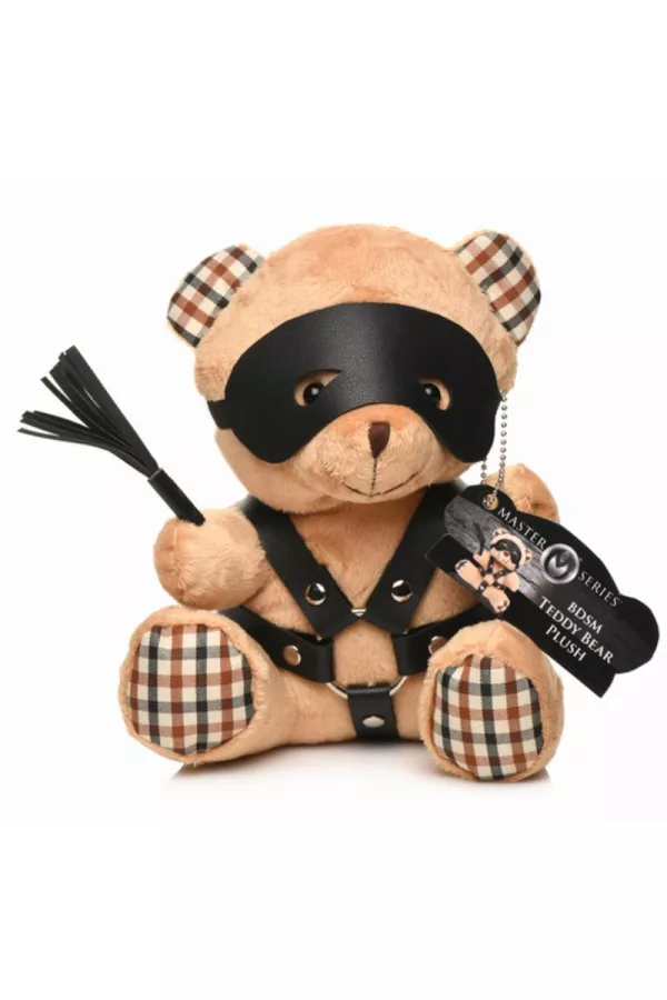 BDSM plush bears with martinet