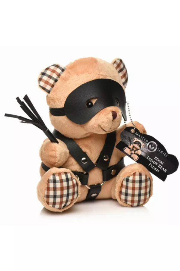 BDSM plush bears with martinet