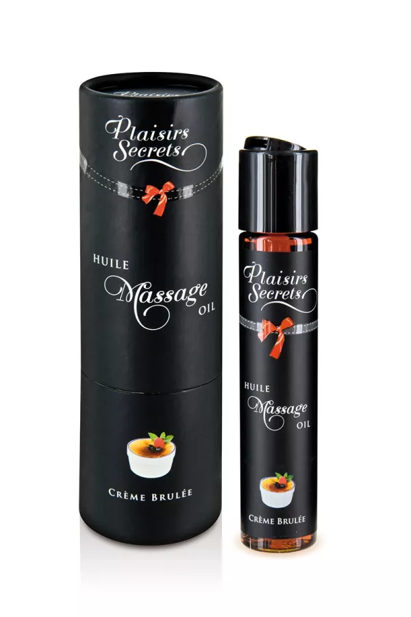 Gluten massage oil - Crème Brûlée