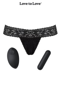 Tappo vibrante controllato da remoto Secret Panty 2