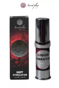 Effetto caldo del vibratore liquido - 15 ml