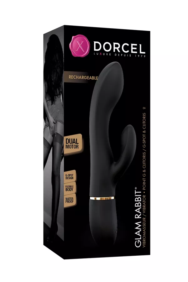 Vibromasseur point G et clitoris Glam Rabbit - Dorcel