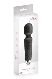 Vibro Love Wand nero ricaricabile - Yoga | Tentations.ch