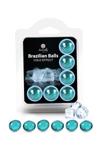 6 Brazilian Balls - fresh effect