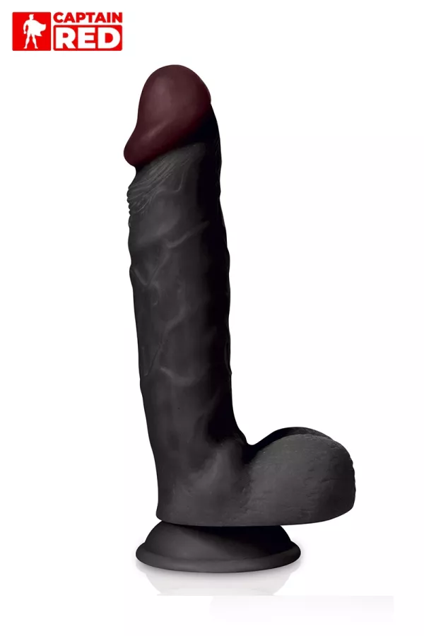 Realistic Dildo The Intense Black 24 x 5 cm