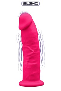 Vibromasseur double densité rose 17,5 cm - SilexD