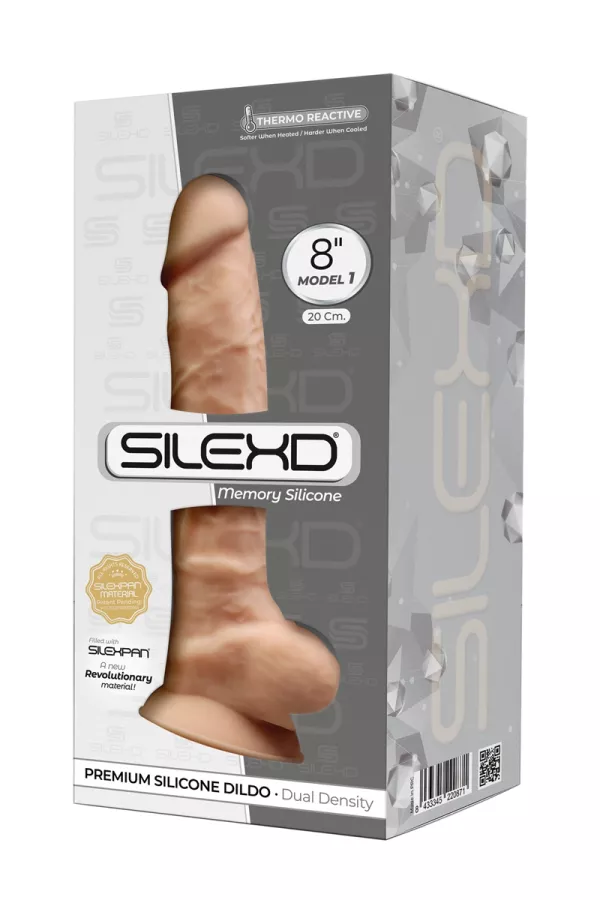 Dildodouble density flesh 20 cm