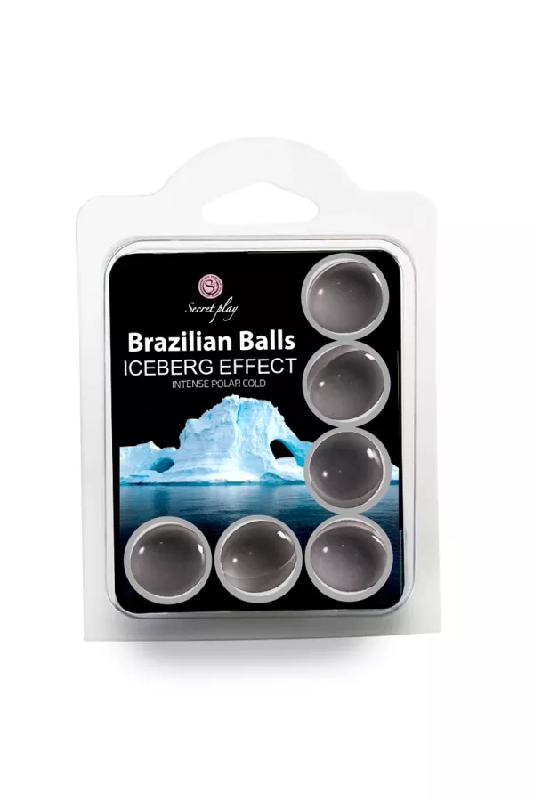 6 Brazilian balls Effet Iceberg 