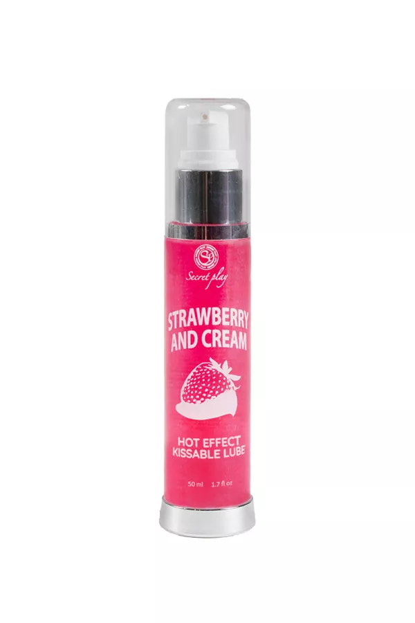 Lubricante riscaldamento gusto fragola Chantilly