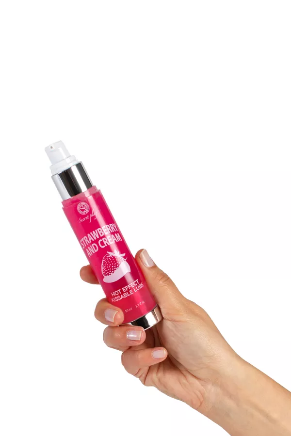 Lubricante riscaldamento gusto fragola Chantilly