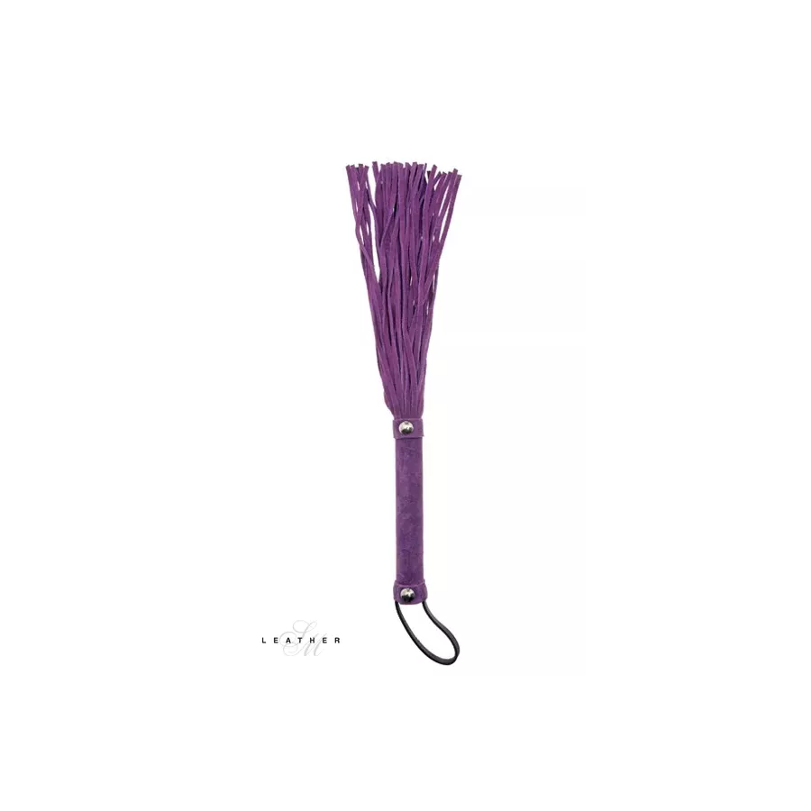 Martinet en cuir violet