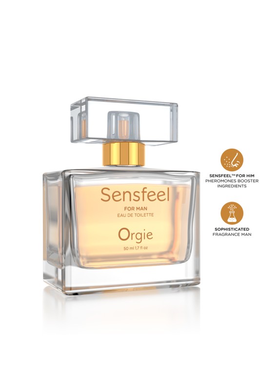 Sensfeel für Männer – Pheromon-Booster Eau de Toilette – Orgie