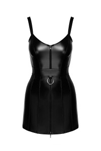 Minikleid Starlet mit Ring F320 wetlook