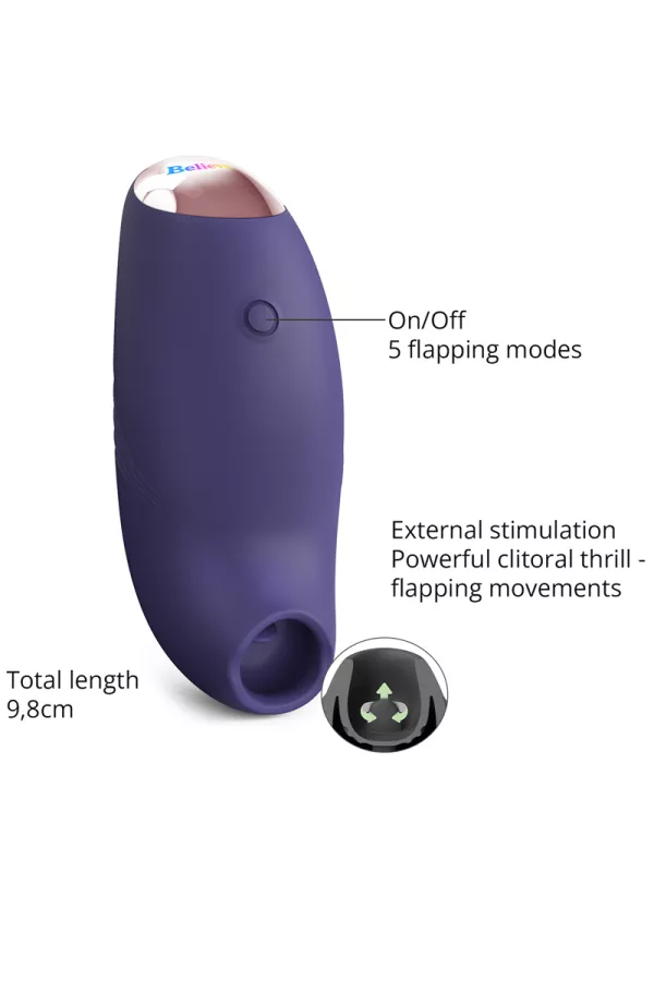 Stimolatore del clitoride Believer viola